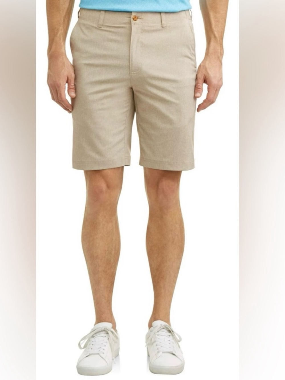 NWT Hogan Men's Tan Performance Flex 10" Golf Shorts Sizes 40, 42 and 44